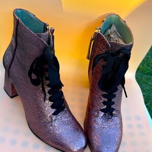 Athropologie rosa boots